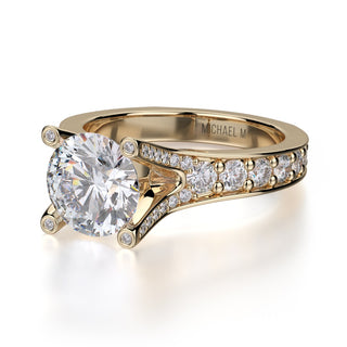 Michael M Defined Engagement Ring R507-1