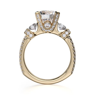 Michael M Trinity Engagement Ring R475-2
