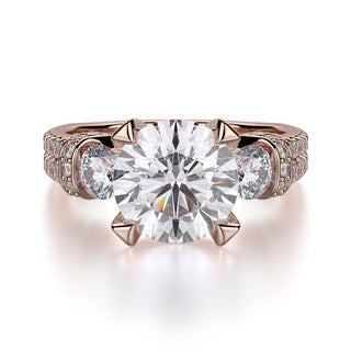 Michael M Trinity Engagement Ring R475-2