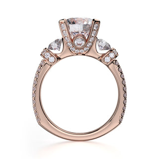 Michael M Trinity Engagement Ring R475-2