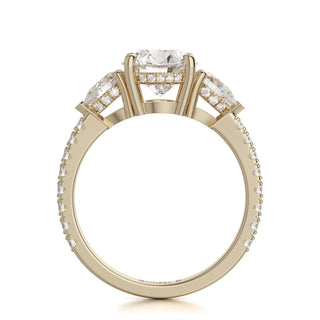 Michael M Trinity Engagement Ring R758-2