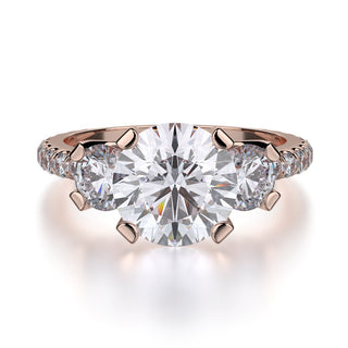 Michael M Trinity Engagement Ring R422-2