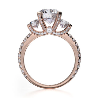 Michael M Trinity Engagement Ring R422-2