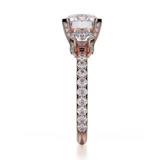 Michael M Trinity Engagement Ring R422-2