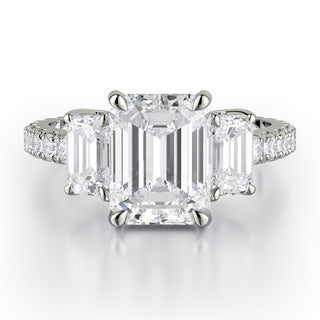 Michael M Trinity Engagement Ring R767-2.5