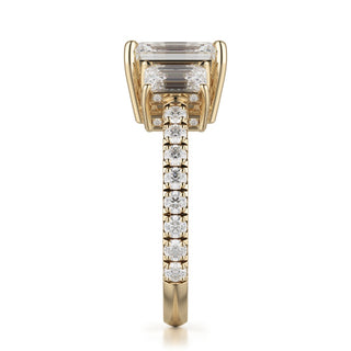 Michael M Trinity Engagement Ring R767-2.5