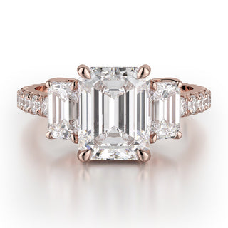 Michael M Trinity Engagement Ring R767-2.5