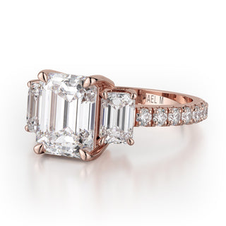 Michael M Trinity Engagement Ring R767-2.5