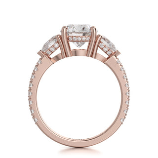 Michael M Trinity Engagement Ring R758-2