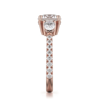 Michael M Trinity Engagement Ring R758-2