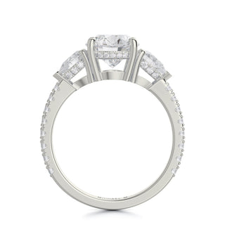 Michael M Trinity Engagement Ring R758-2