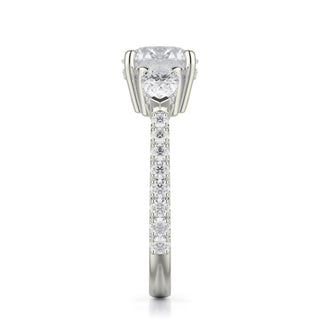 Michael M Trinity Engagement Ring R758-2