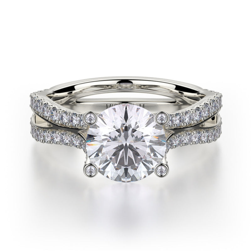 Michael M Monaco Engagement Ring R612-2