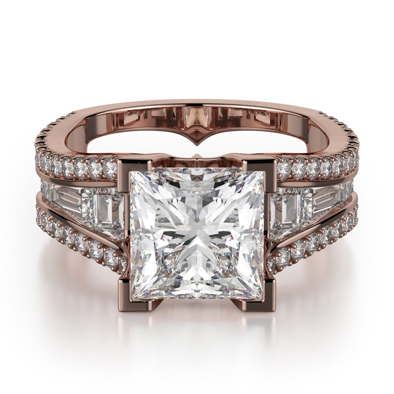 Michael M Monaco Engagement Ring R602-3