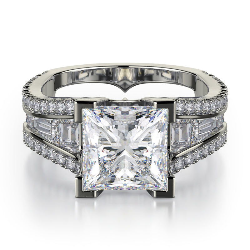 Michael M Monaco Engagement Ring R602-3