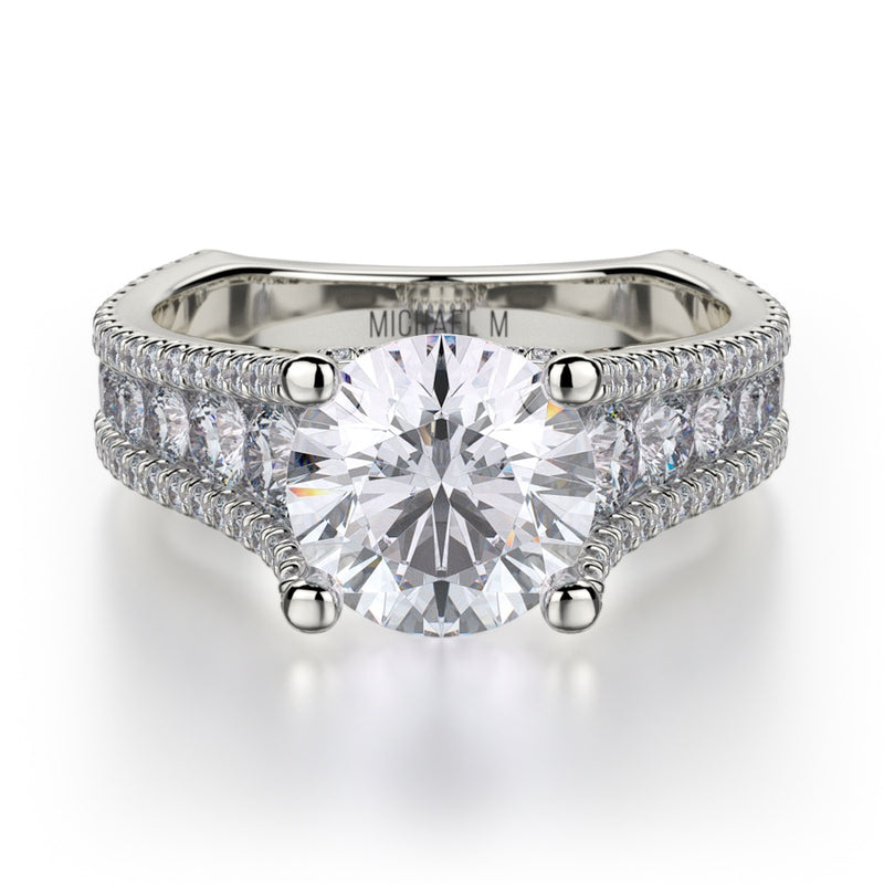 Michael M Strada Engagement Ring R480-2