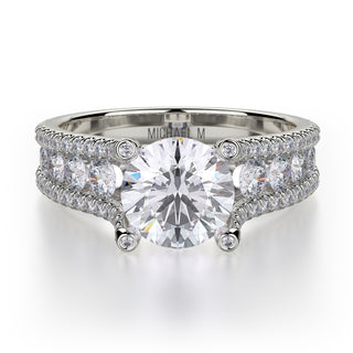 Michael M Strada Engagement Ring R679S-1.5