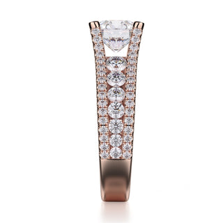 Michael M Strada Engagement Ring R679S-1.5