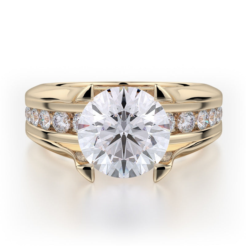 Michael M Strada Engagement Ring R680-2