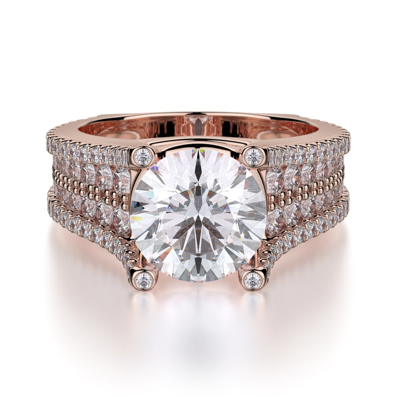 Michael M Strada Engagement Ring R455-2
