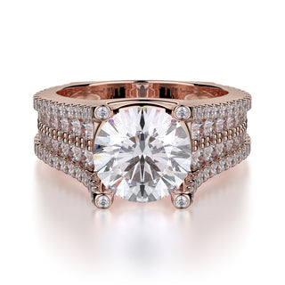 Michael M Strada Engagement Ring R455-2