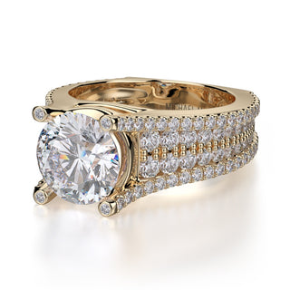 Michael M Strada Engagement Ring R455-2