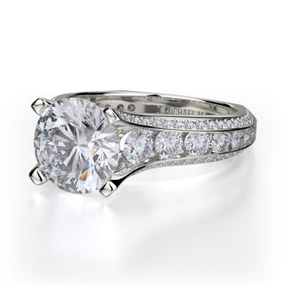 Michael M Strada Engagement Ring R656-2