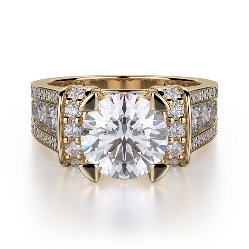 Michael M Strada Engagement Ring R406-2