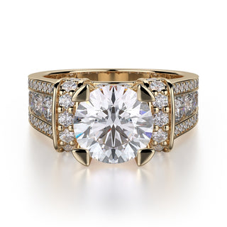 Michael M Strada Engagement Ring R406-2