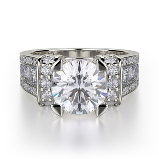 Michael M Strada Engagement Ring R406-2
