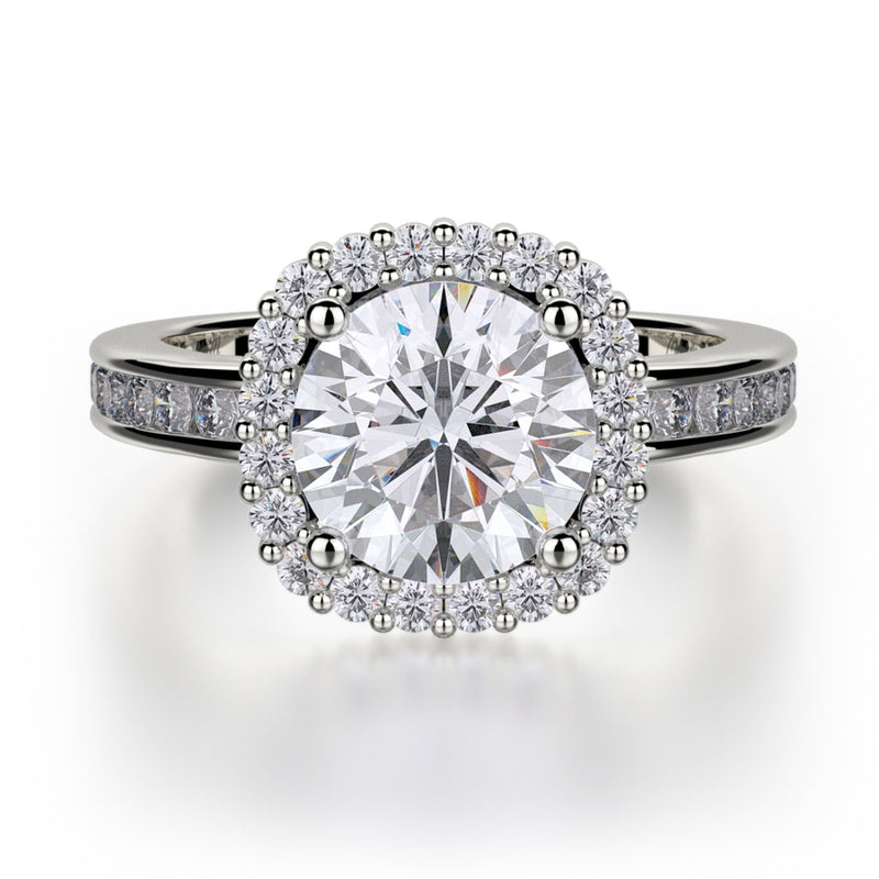 Michael M Strada Engagement Ring R673-1.5