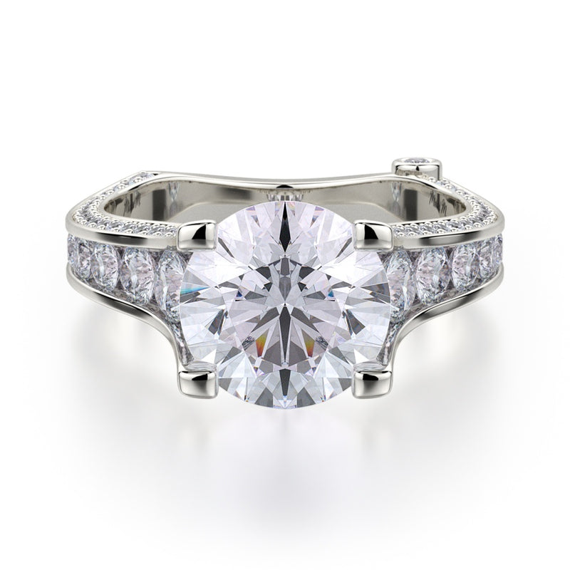 Michael M Strada Engagement Ring R675-2