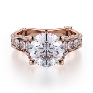 Michael M Strada Engagement Ring R675-2