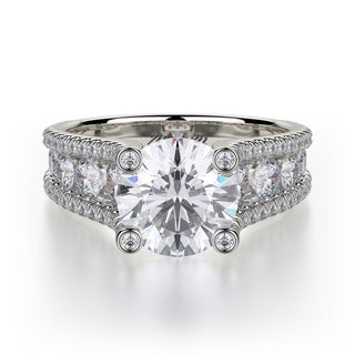 Michael M Strada Engagement Ring R679-2