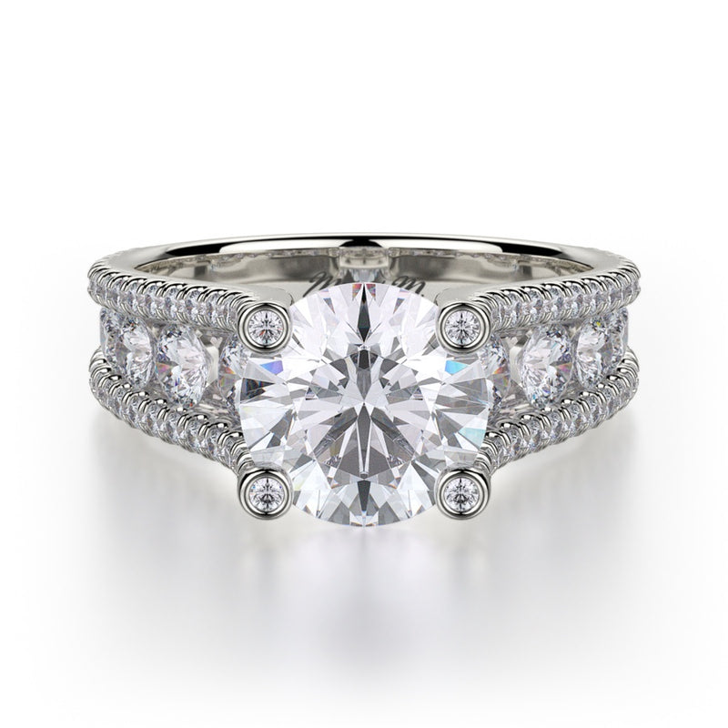 Michael M Strada Engagement Ring R679-2