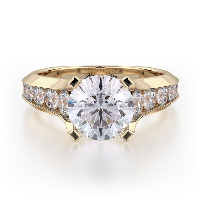 Michael M Strada Engagement Ring R687-2