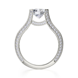 Michael M Strada Engagement Ring R678-1.5
