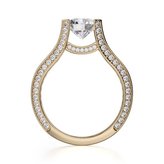 Michael M Strada Engagement Ring R678-1.5