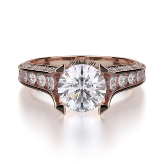 Michael M Strada Engagement Ring R678-1.5