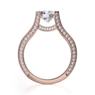 Michael M Strada Engagement Ring R678-1.5