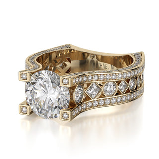 Michael M Strada Engagement Ring R421-2