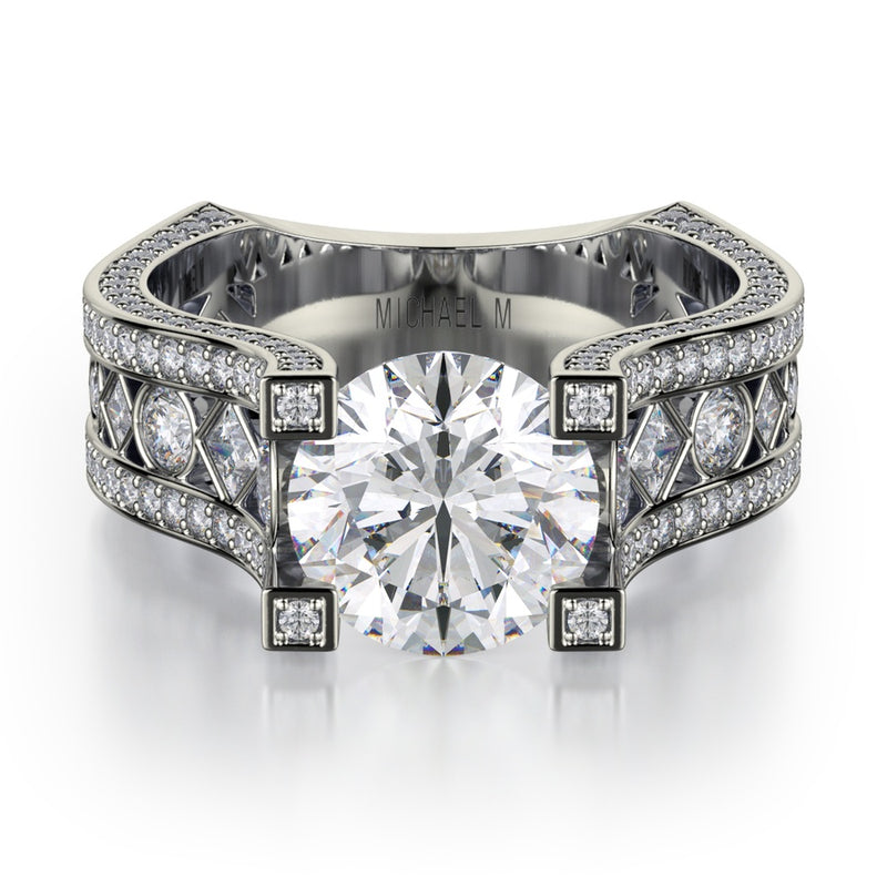 Michael M Strada Engagement Ring R421-2