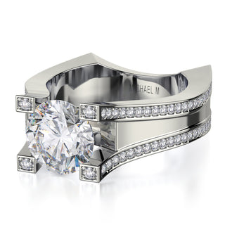 Michael M Strada Engagement Ring R757-2