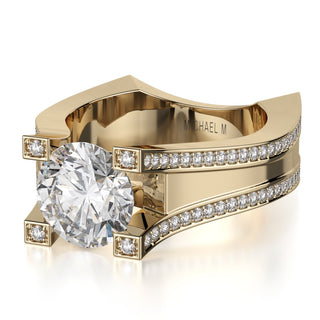 Michael M Strada Engagement Ring R757-2