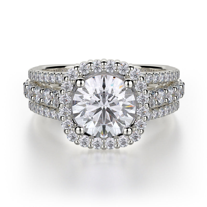 Michael M Stella Engagement Ring R681-1.5