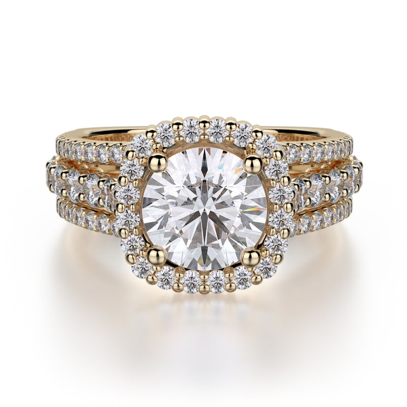 Michael M Stella Engagement Ring R681-1.5