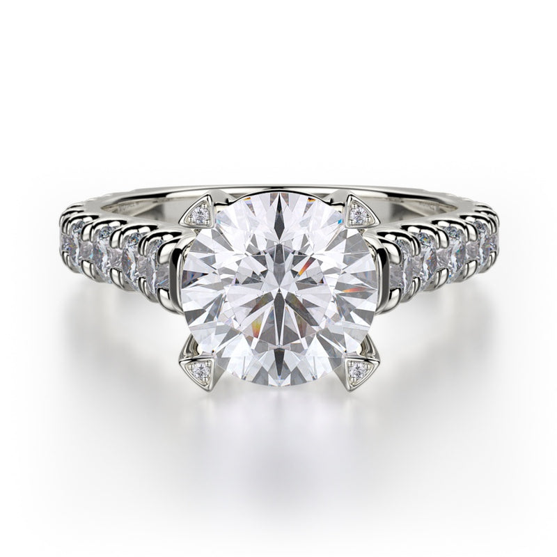 Michael M Strada Engagement Ring R655-2
