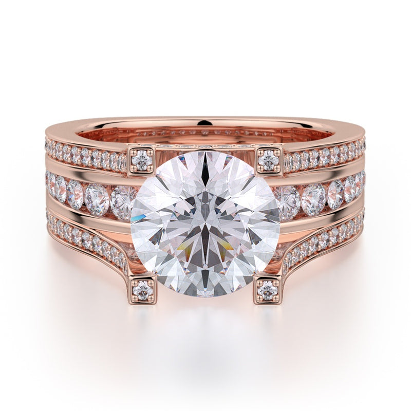 Michael M Strada Engagement Ring R410-2