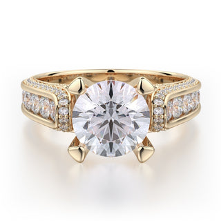 Michael M Strada Engagement Ring R399-2