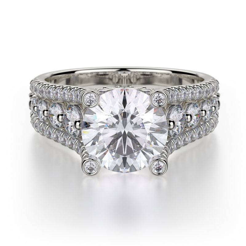 Michael M Strada Engagement Ring R513-1.5